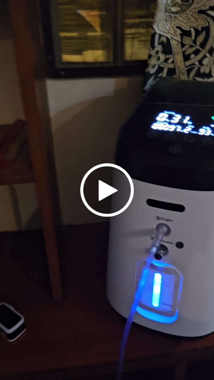 Customer video review of VH-2 PRO High-Performance Oxygen Concentrator | Safe Home Use Device