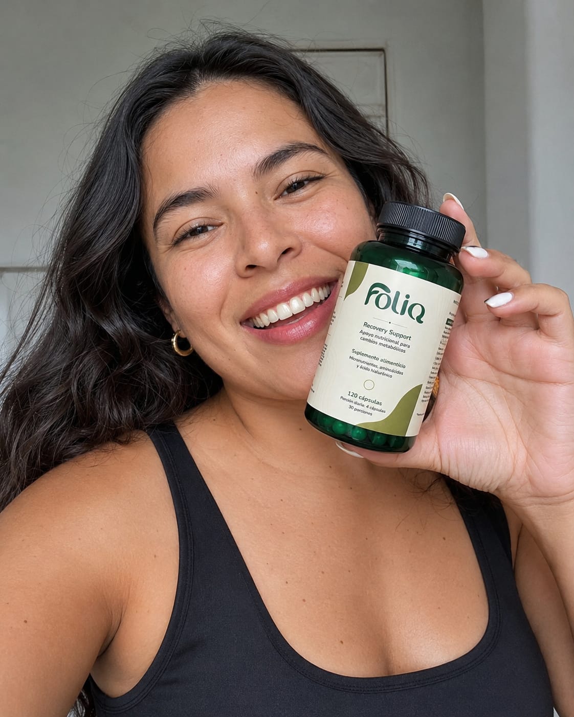 Customer photo review of FOLIQ® Recovery™ – Protocolo de Recuperación Capilar GLP-1