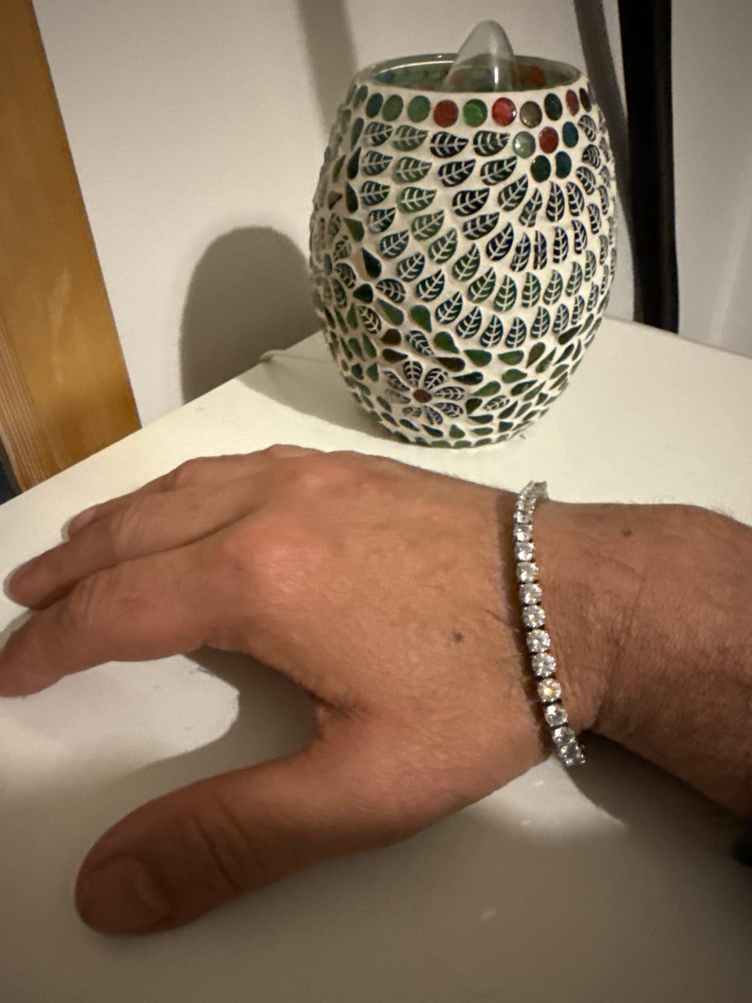 Customer photo review of TENNISBOY BRACELET. - 5MM