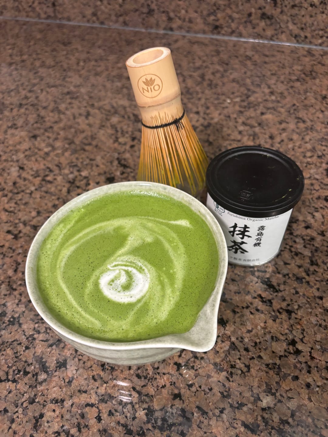 Customer photo review of Saemidori Matcha Henta