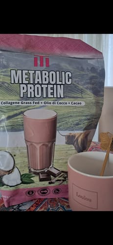 Customer photo review of Metabolic Protein - Collagene Grass fed - Gusto Cacao