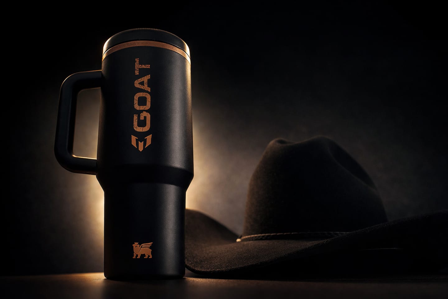Customer photo review of Messi x Stanley 1913 Quencher ProTour Flip Straw Tumbler GOAT Black | 1.1L