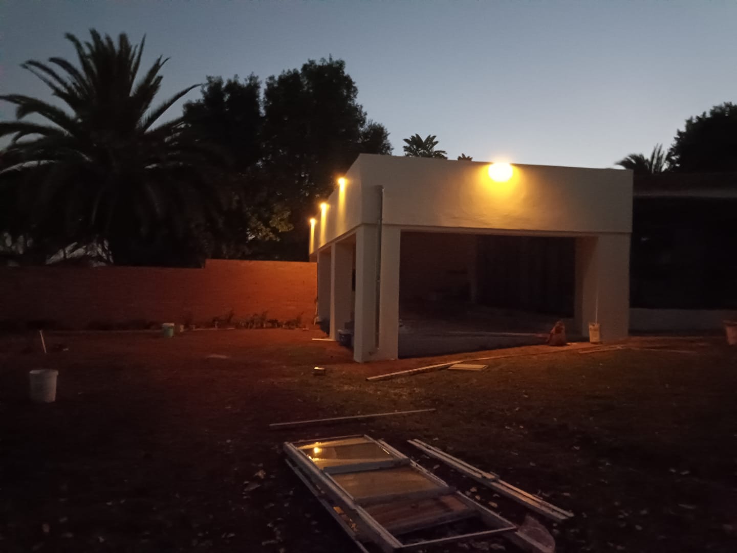 Customer photo review of Solar Wall Light with Motion Sensor