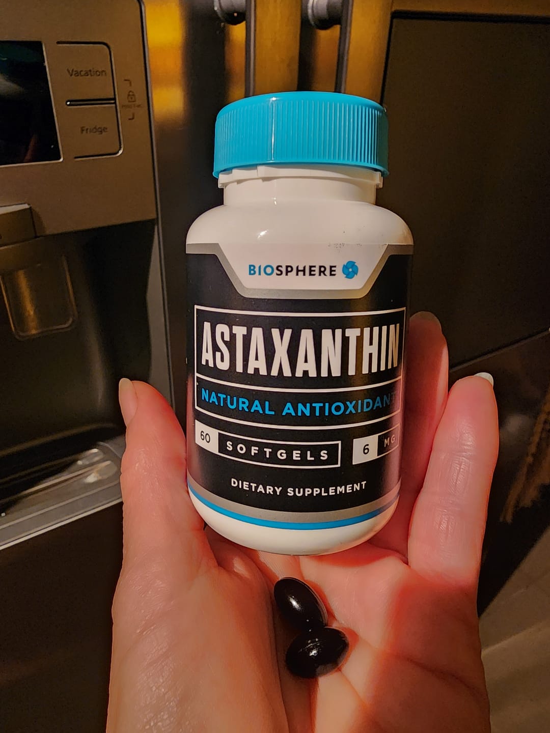 Customer photo review of Astaxanthin