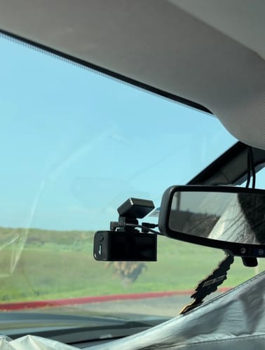 Customer photo review of REDTIGER F7NP Dash Cam Front Rear, STARVIS 2 Sensor, 5.8GHz WiFi-20MB/s Fast Download, Dash Camera for Cars with GPS, WDR Night Vision, 170°Wide Angle, 24H Parking Mode