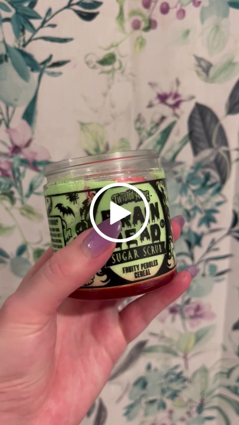 Customer video review of Brain Dead Sugar Scrub