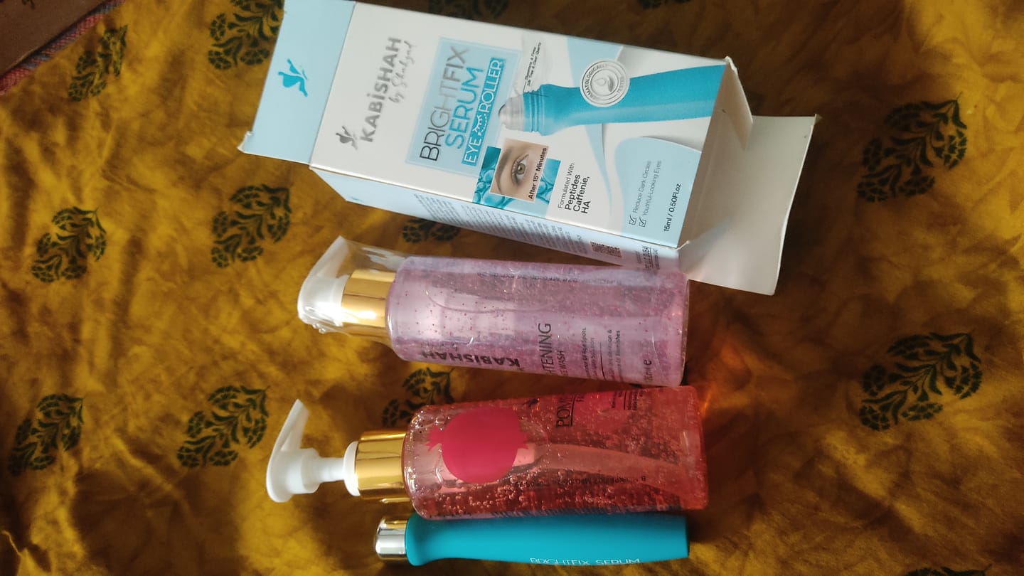 Customer photo review of Dual Action Glow Set