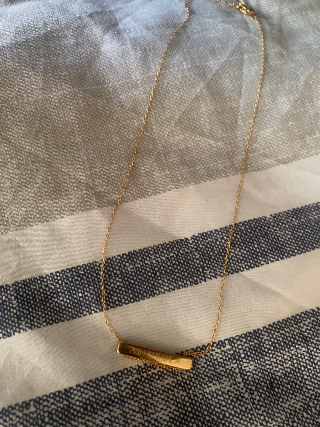 Customer photo review of Back Engravement