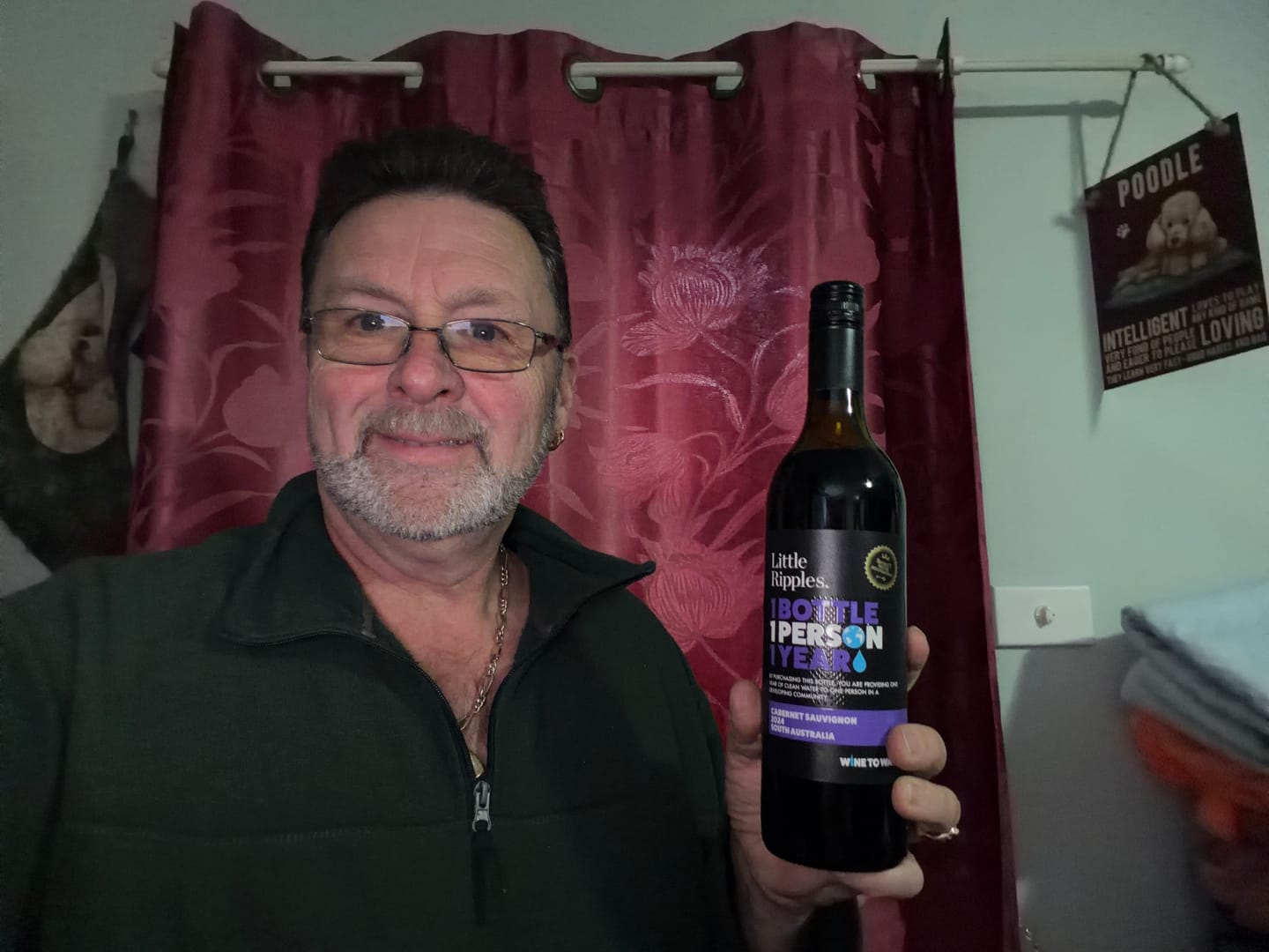 Customer photo review of Cabernet Sauvignon - 6pk