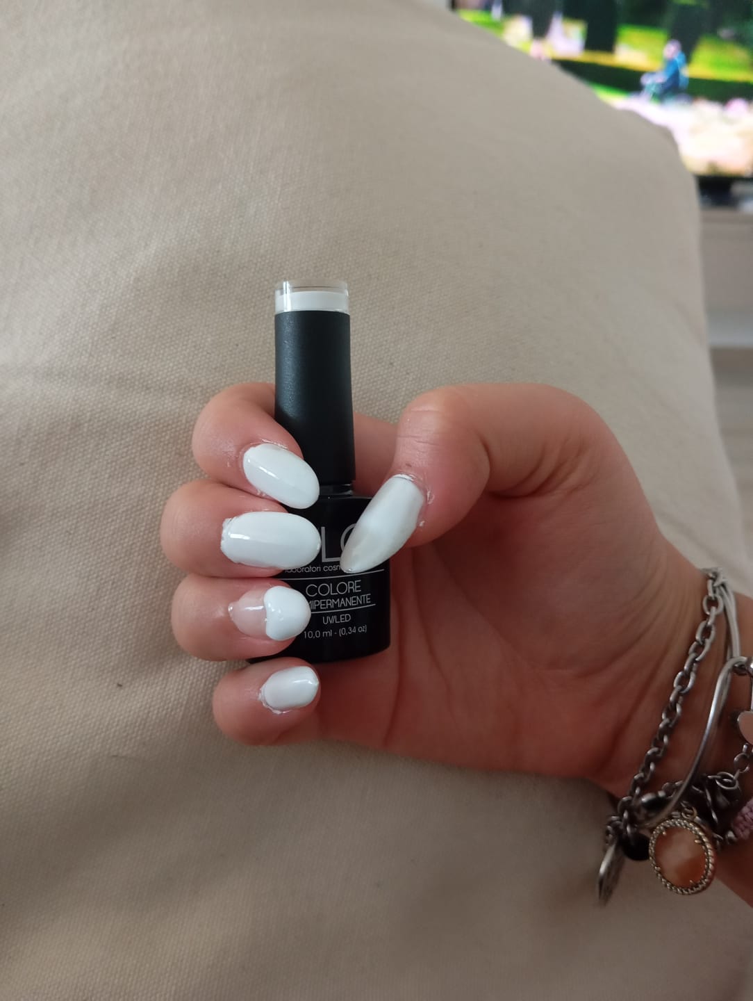 Customer photo review of Smalto Semipermanente LCI -  Bianco French
