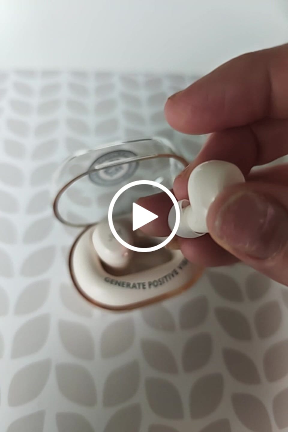 Customer video review of Koru earbuds
