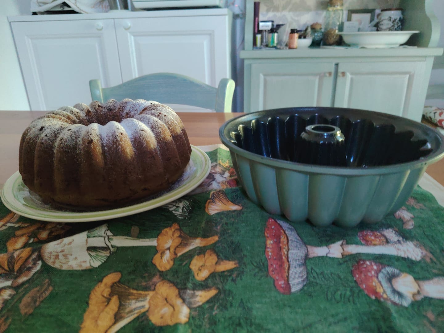 Customer photo review of Outlet* - Tortiera Stampo per forno "Ciambella" 25cm