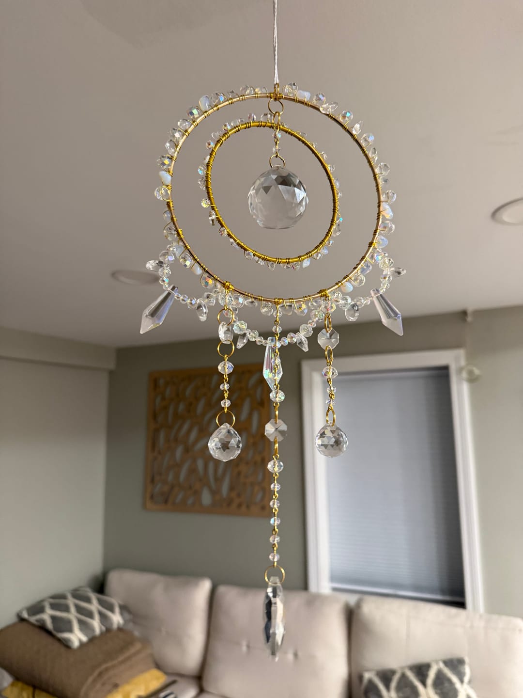 Customer photo review of 8 Suncatcher Tutorials Bundle – DIY Crystal Designs + Materials Guide