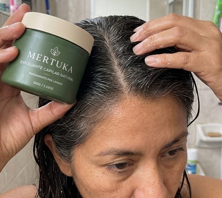 Customer photo review of Exfoliante Capilar Natural Mertuka
