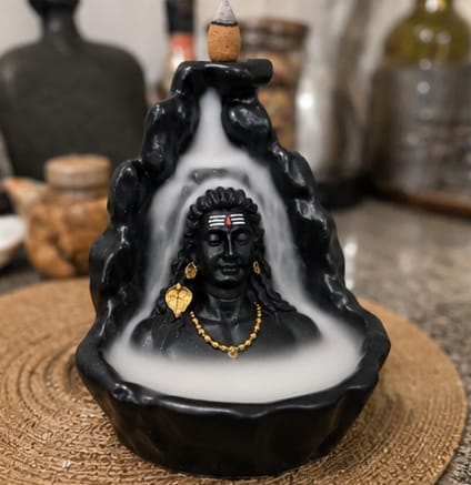 Customer photo review of Aurum Adiyogi™ Smoke Fountain