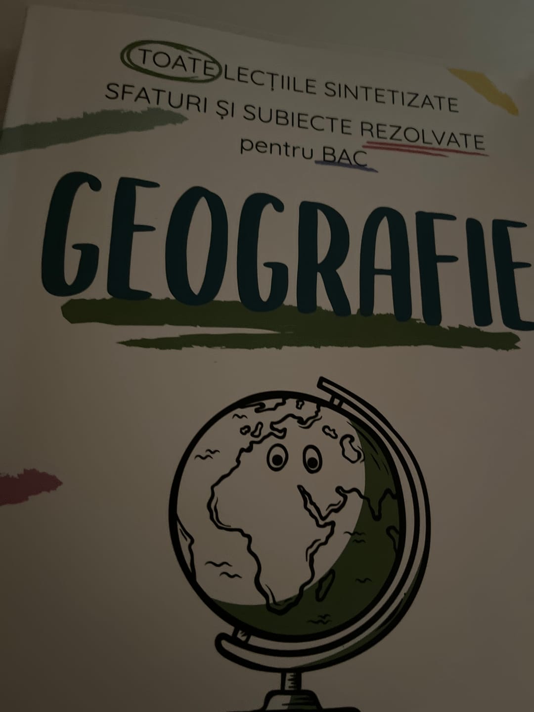 Customer photo review of Carte Geografie Bacalaureat Bacademia