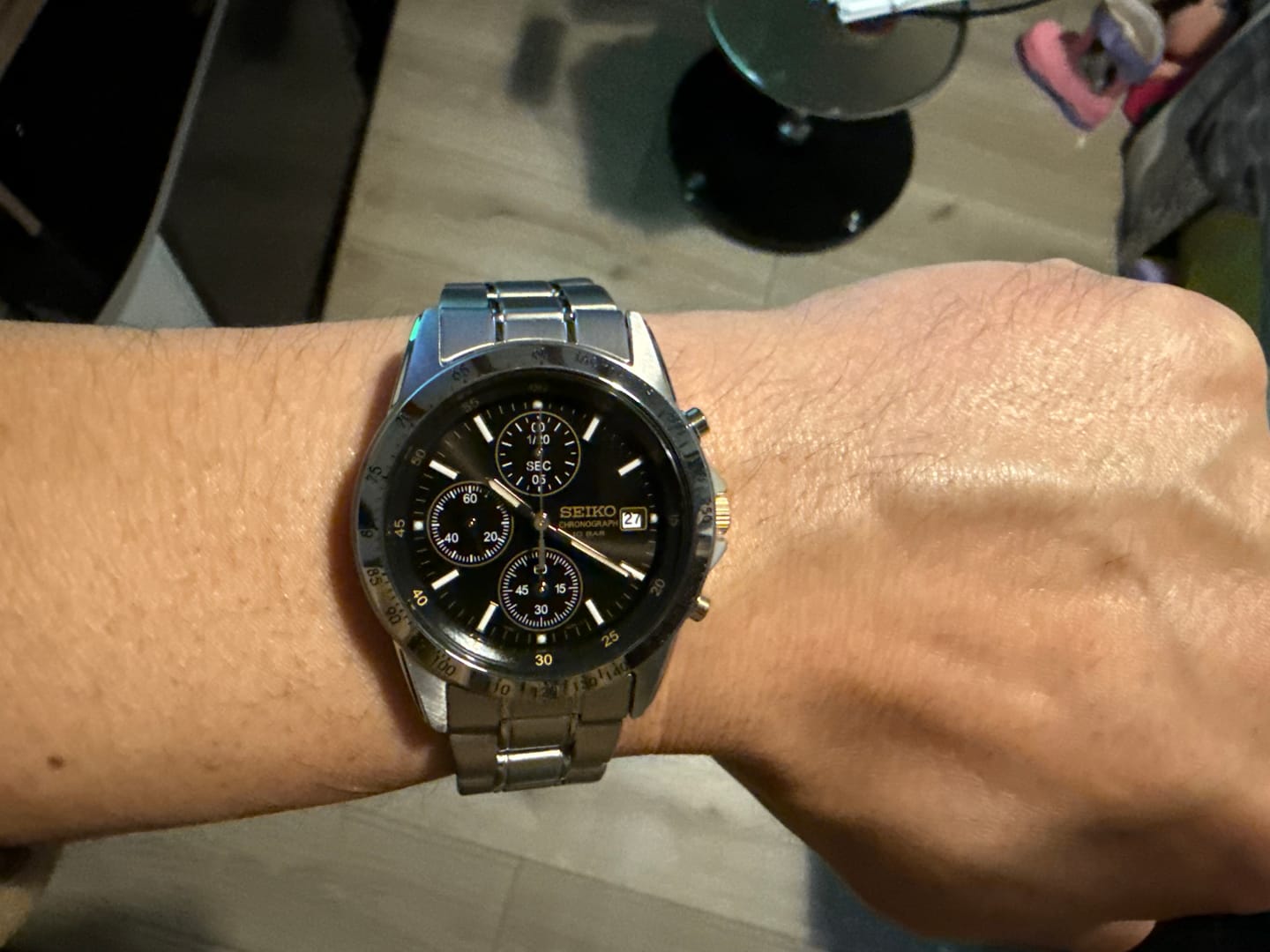 Customer photo review of Reloj Seiko SBTQ043 Chronograph Quartz 38,5mm JDM