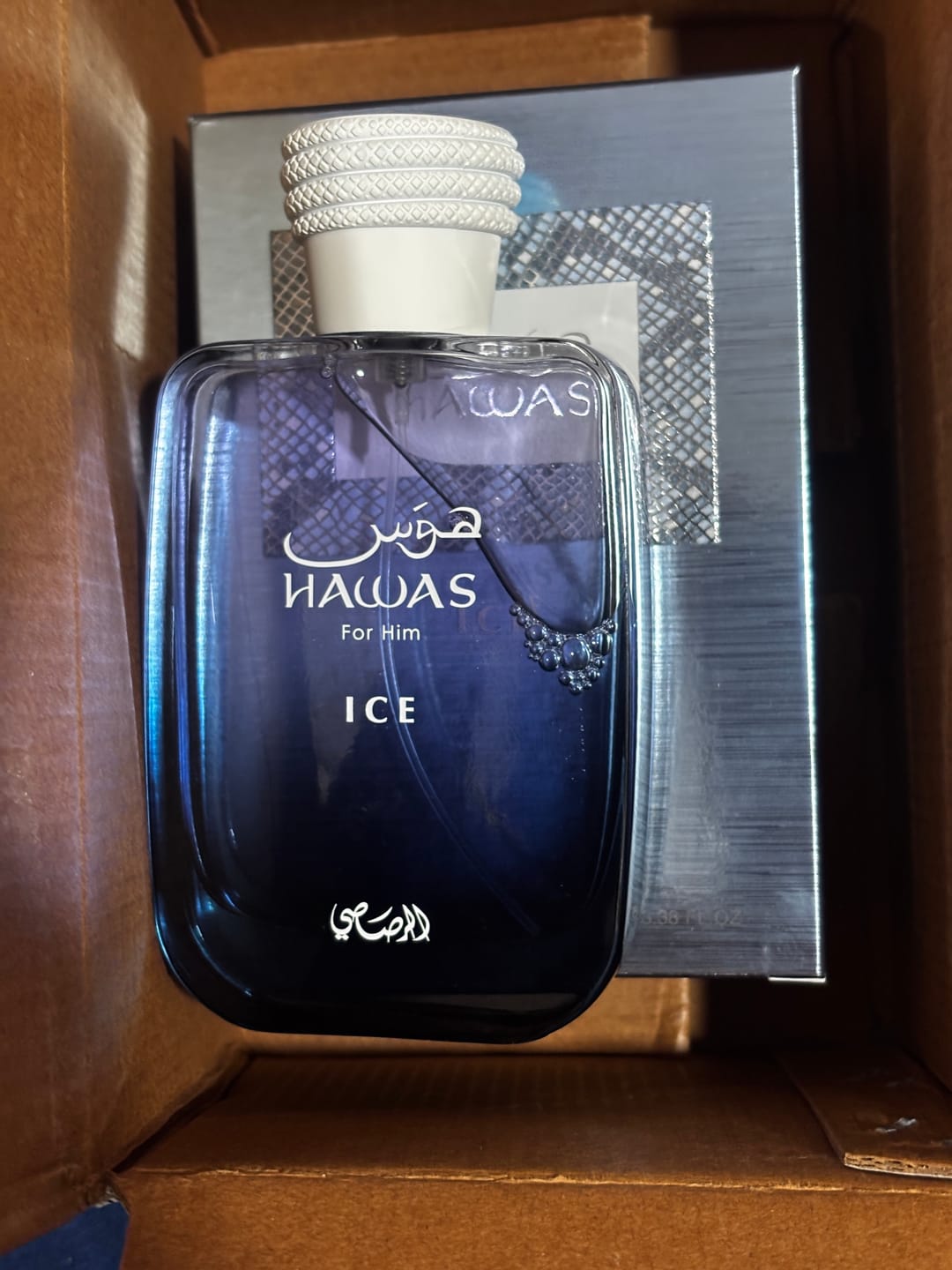 Customer photo review of Rasasi Hawas Ice Eau De Parfum For Men