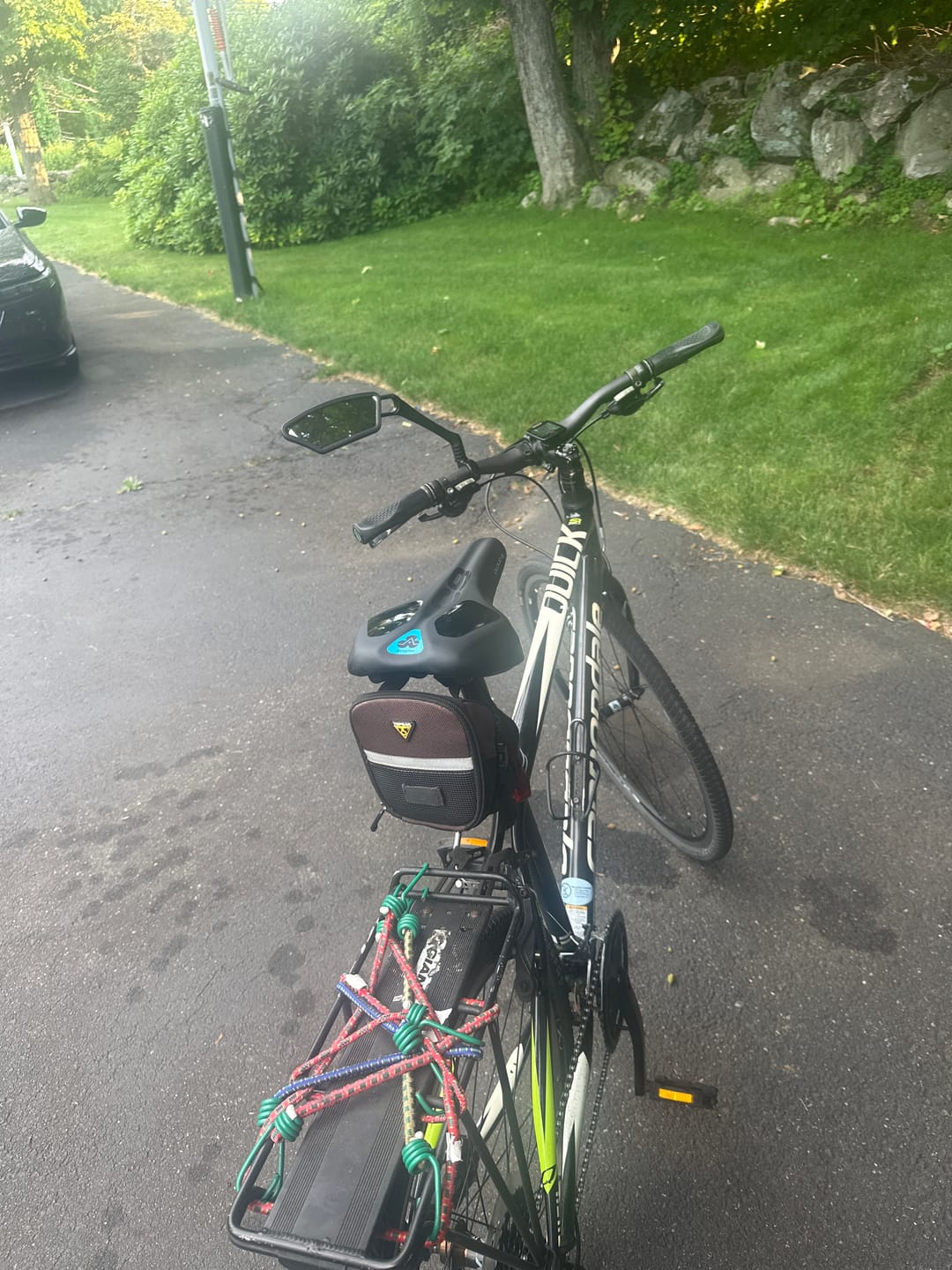 Customer photo review of Adjustable Bike Handlebar Mirror