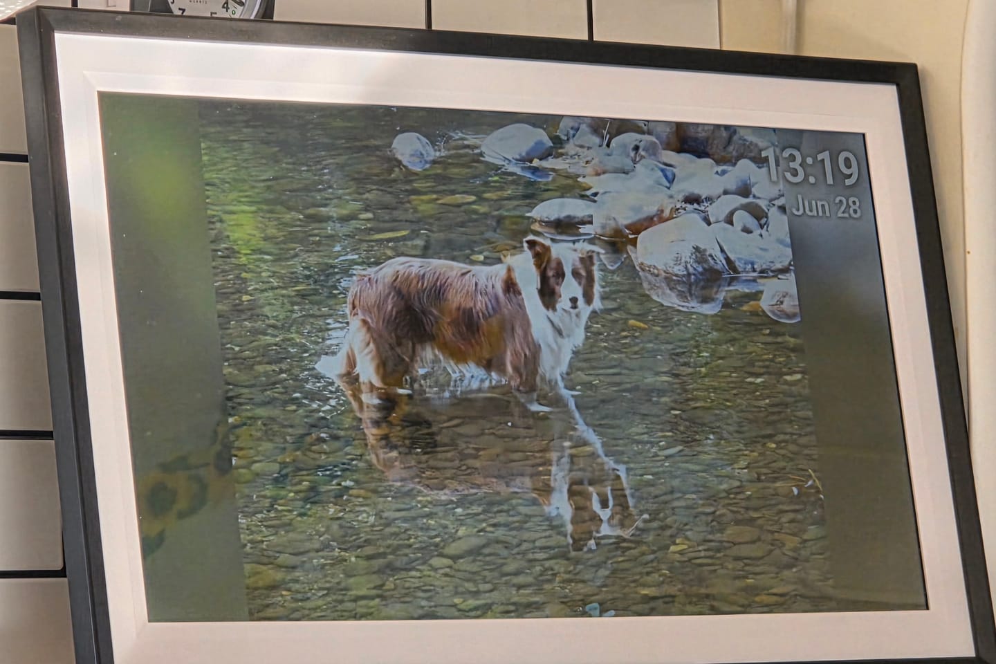 Customer photo review of Digital Calendar