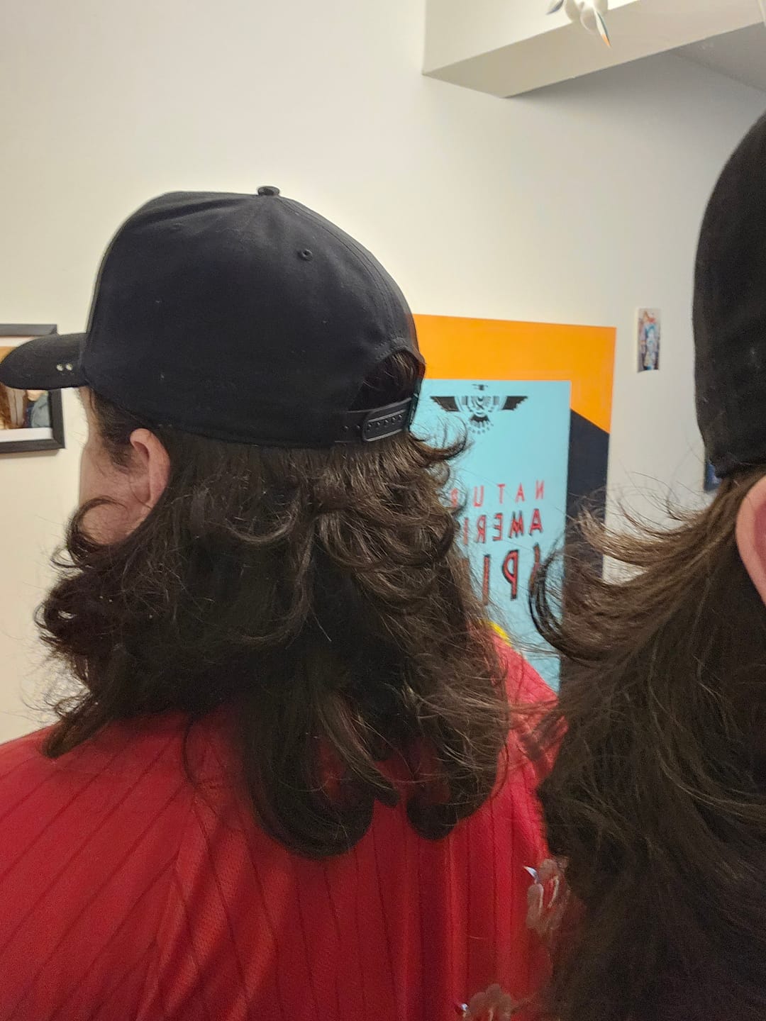 Customer photo review of ULTRA FIT Blk Blk A-Frame Snapback