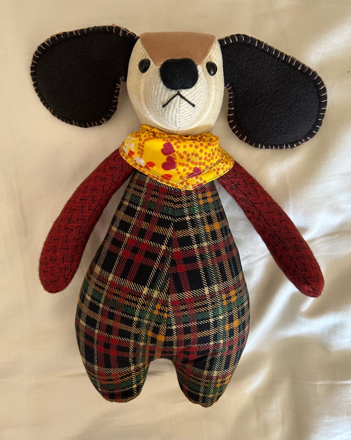 Customer photo review of Cuddle Puppy PDF Pattern