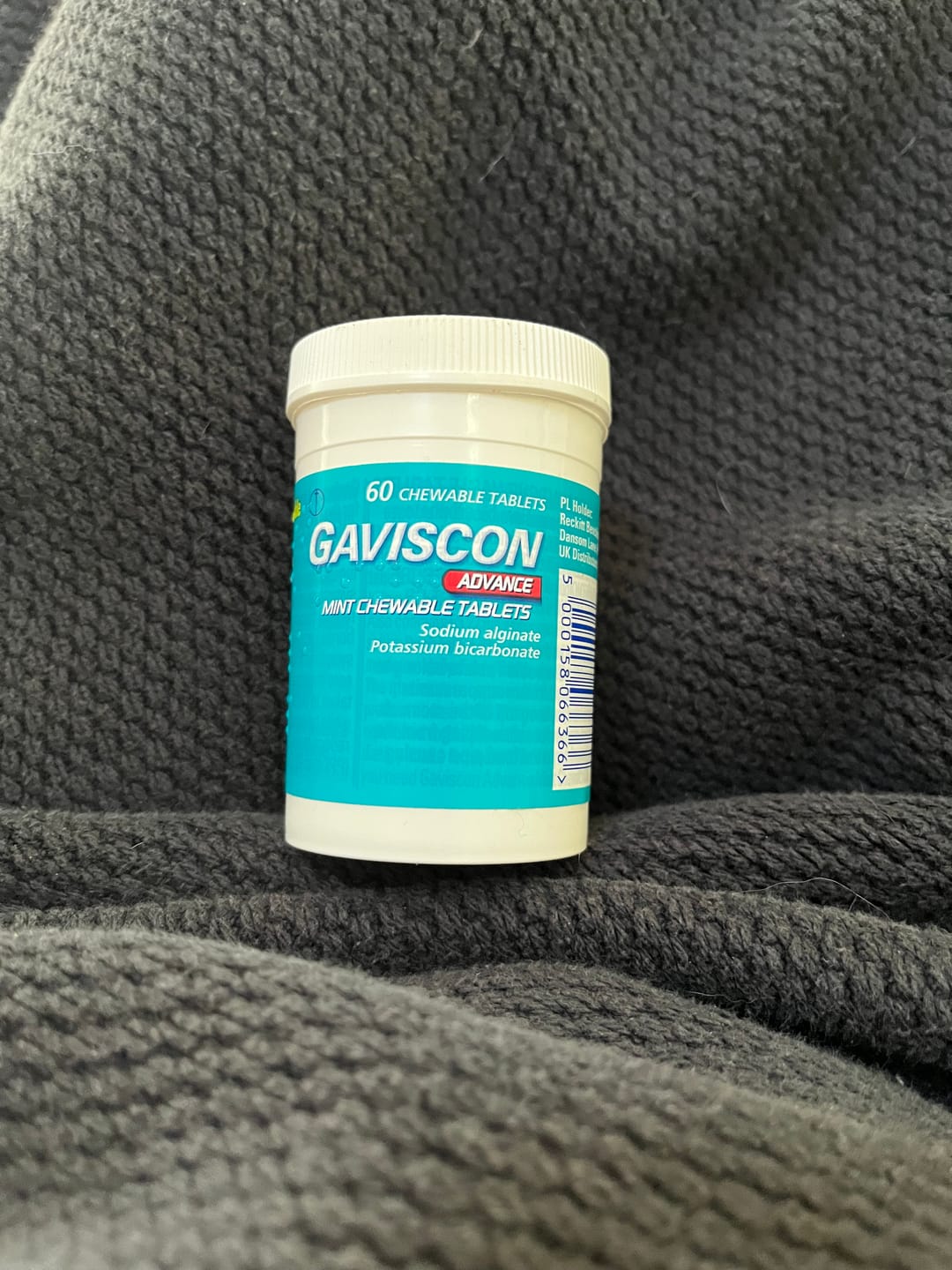 Customer photo review of Gaviscon Advance Mint Chewable Tablets 60 Tablets