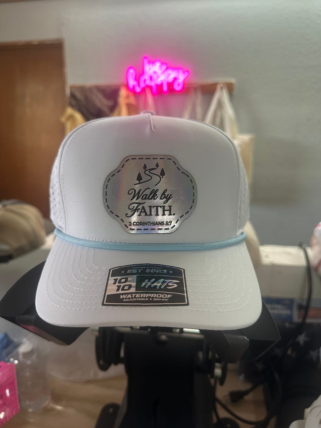 Customer photo review of 5 Panel With Rope