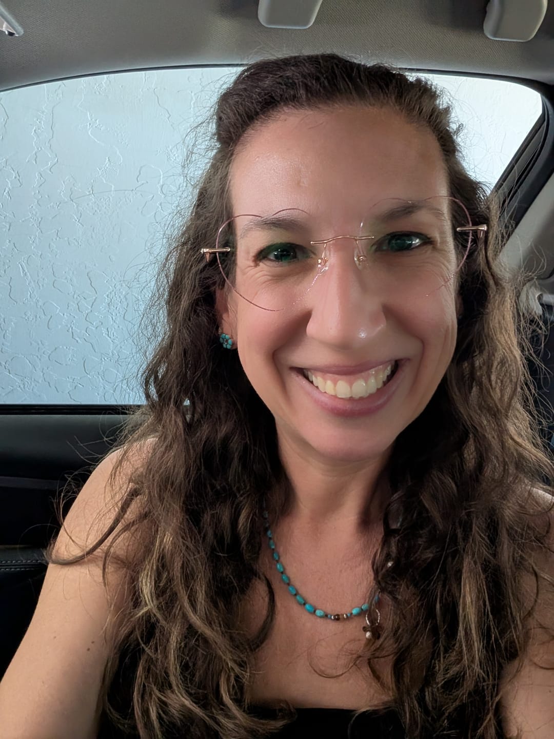 Customer photo review of Lovie Eyeglasses
