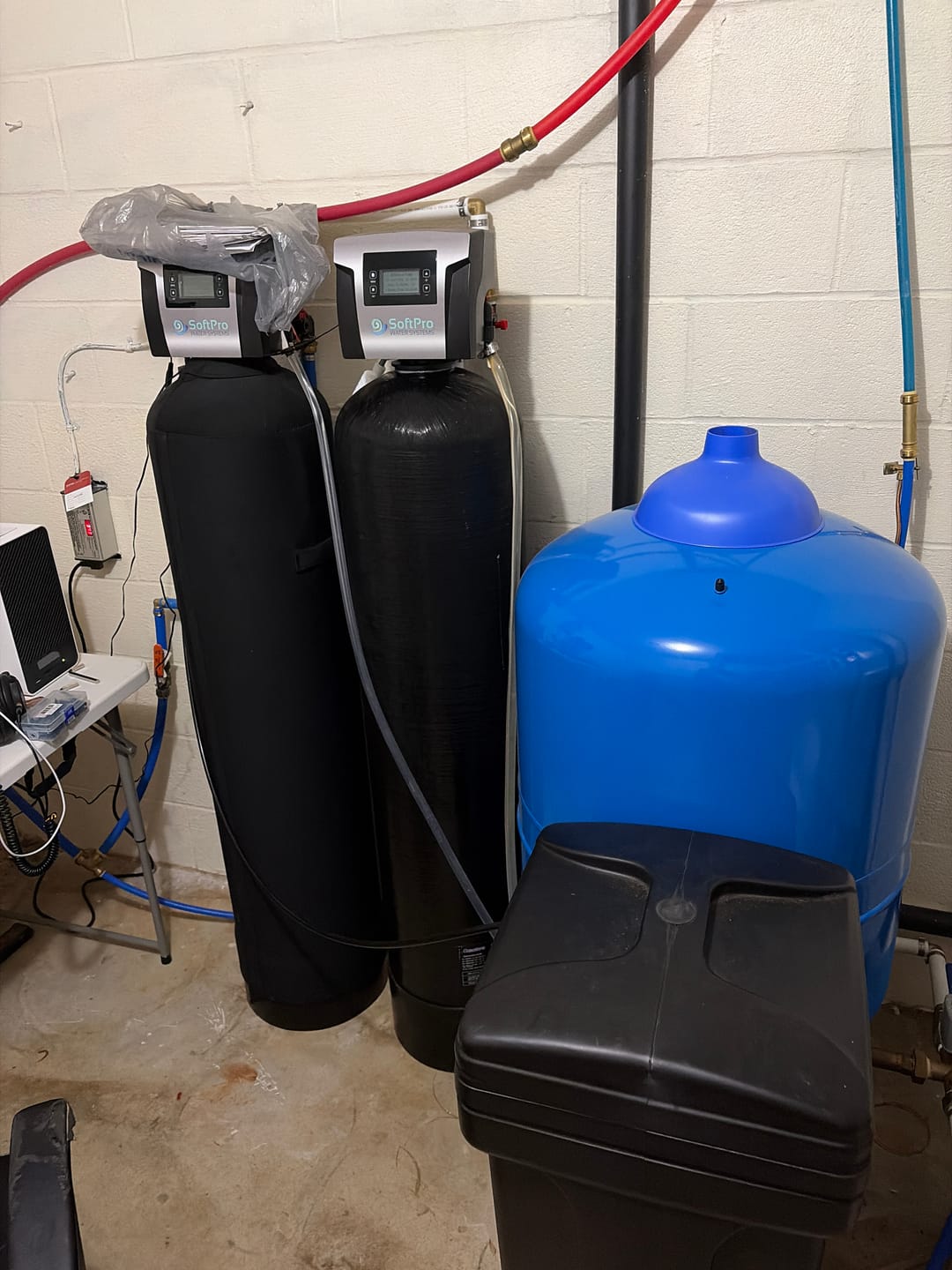 Customer photo review of SoftPro® Elite HE Water Softener for Well Water (Best Seller & Lifetime Warranty)