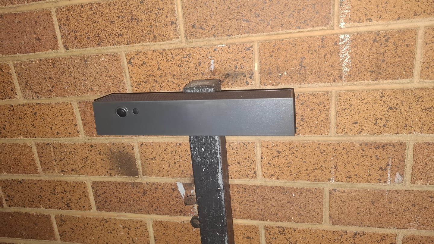 Customer photo review of Solar Wall Light with Motion Sensor