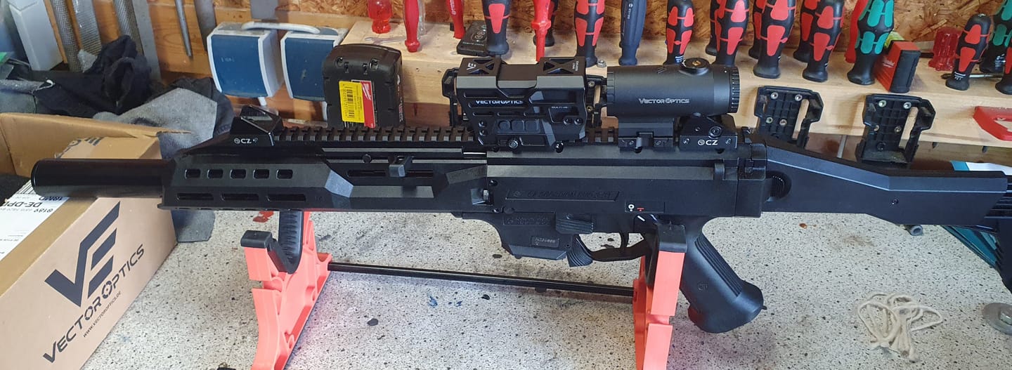 Customer photo review of Vector Optics SCRD-M67 Frenzy Plus 1x31x26 Multi Reticle