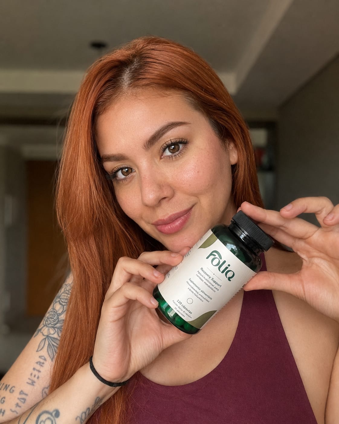 Customer photo review of FOLIQ® Recovery™ – Protocolo de Recuperación Capilar GLP-1