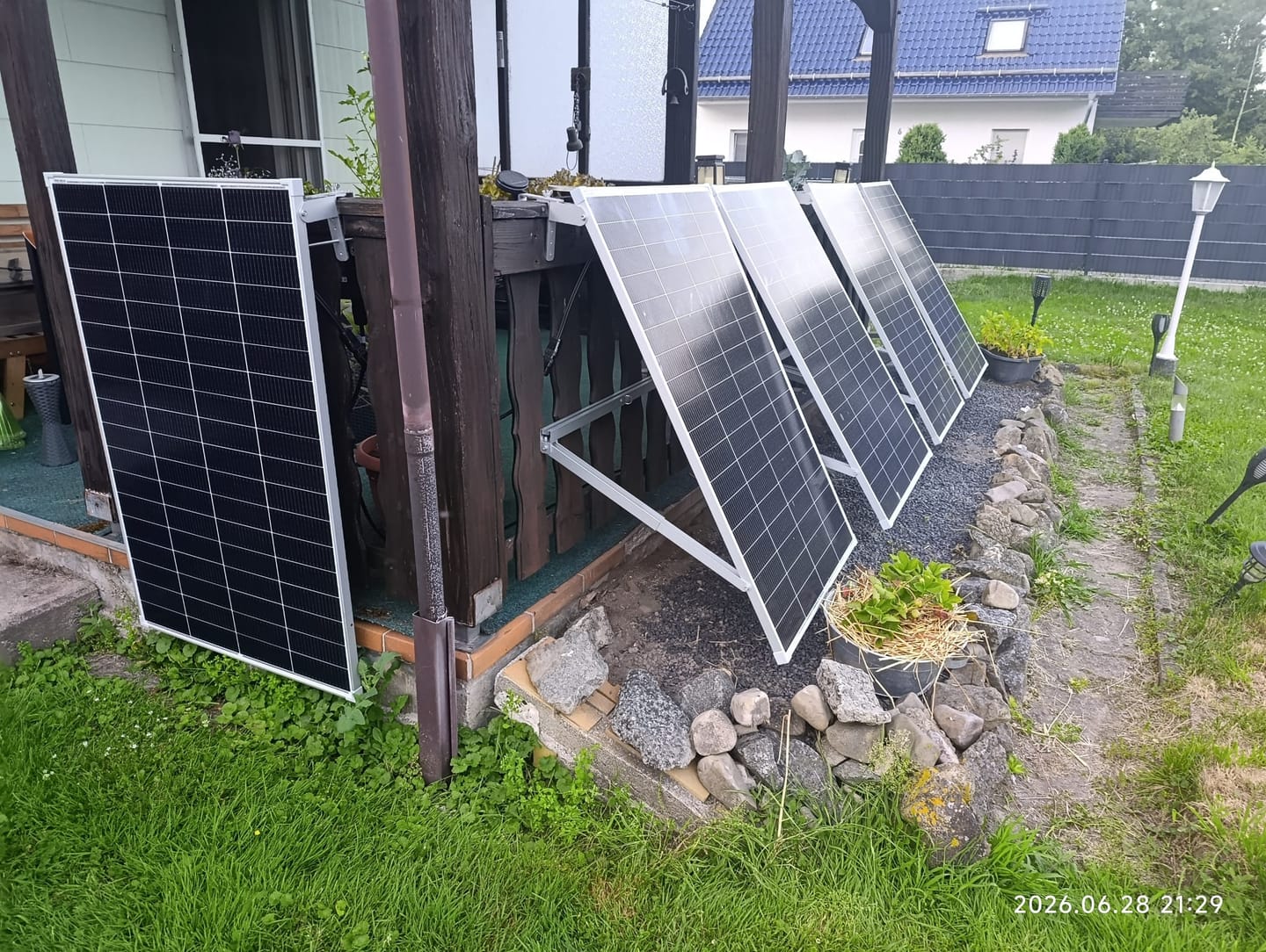 Customer photo review of Ray Lite Balkonkraftwerk 200W~1200W