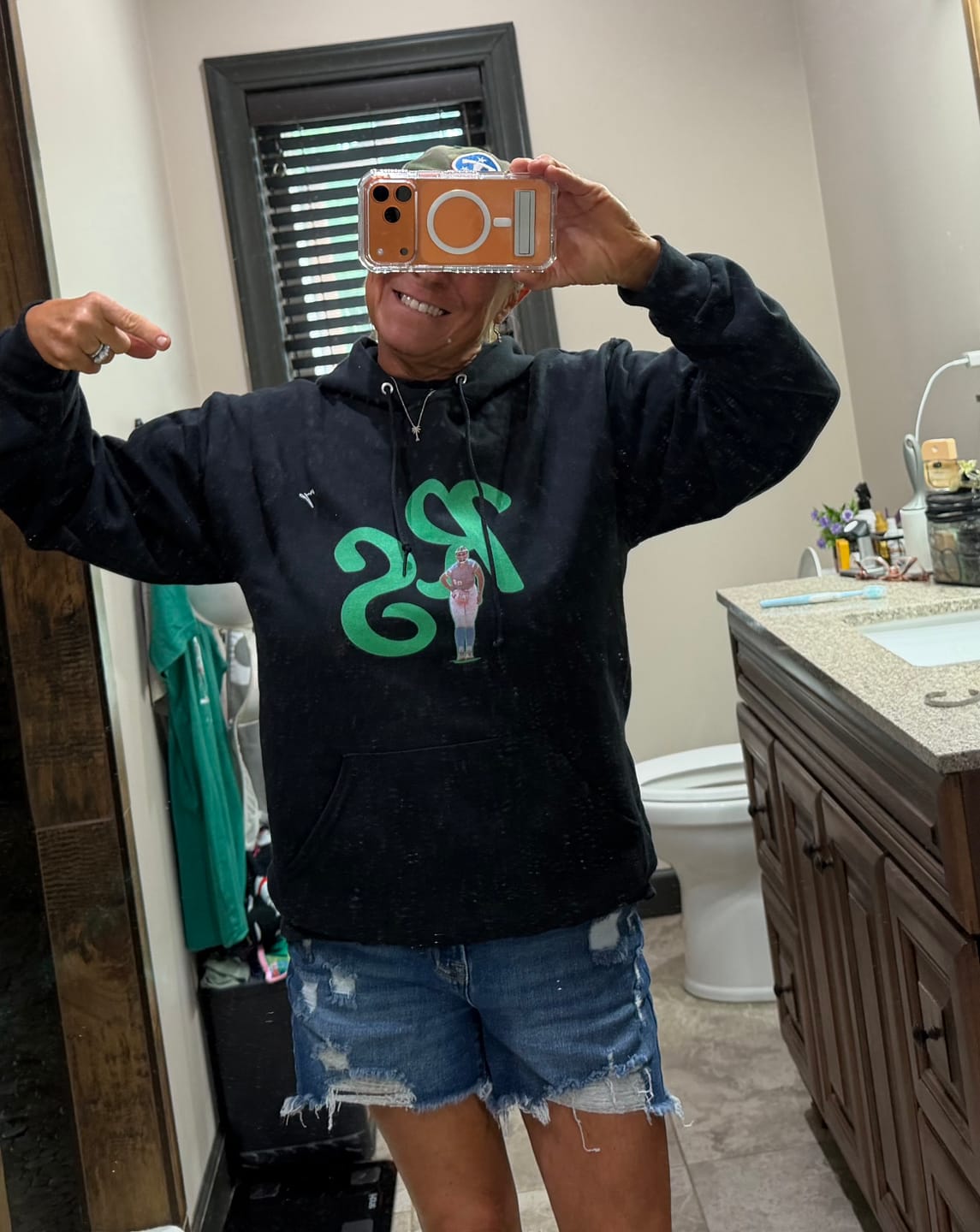 Customer photo review of Ragan Stewart Vintage Hoodie