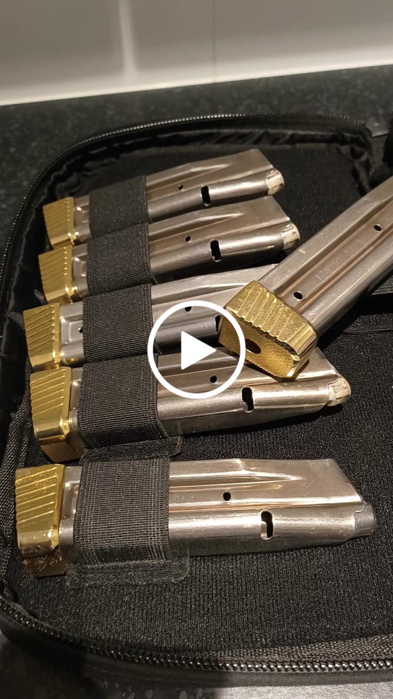Customer video review of STI 2011 Brass Double Stack Open Magazine Base Pad | 9mm/.38
