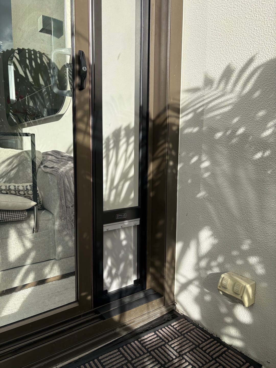 Customer photo review of Pet Door Inserts