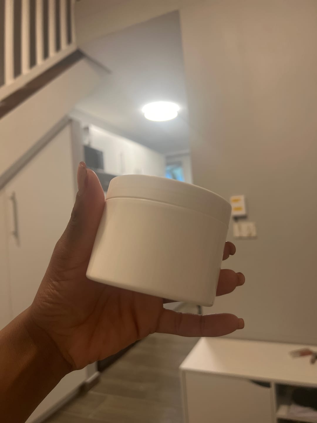Customer photo review of Disc Top Cap (24 mm) - White