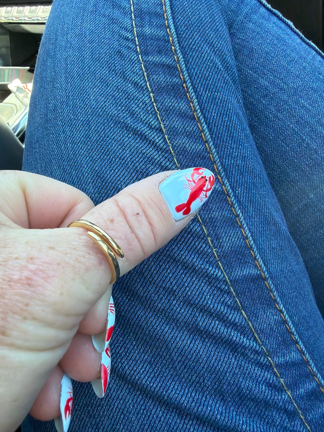 Customer photo review of Classic Claw Ring