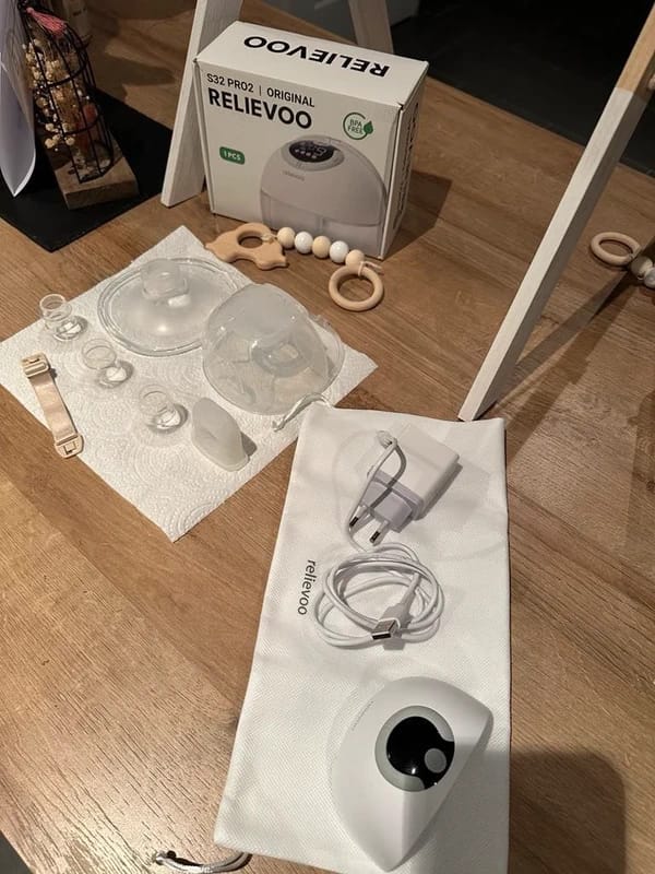 Customer photo review of Wearable Hands-Free Breast Pump PRO2 (Double)