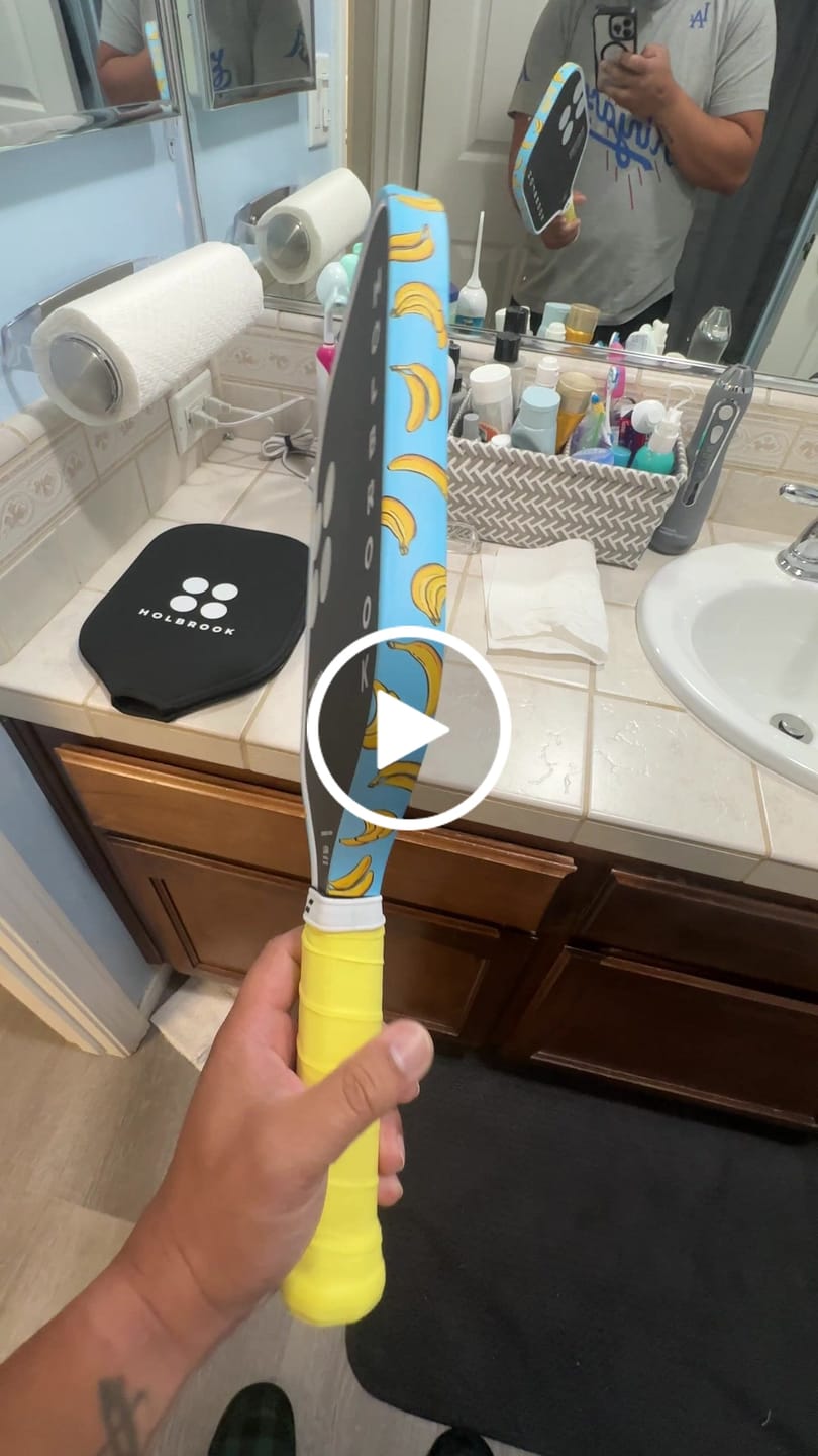 Customer video review of Go Bananas Edge Tape (3 pack) - Pickleball Paddle Edge Tape