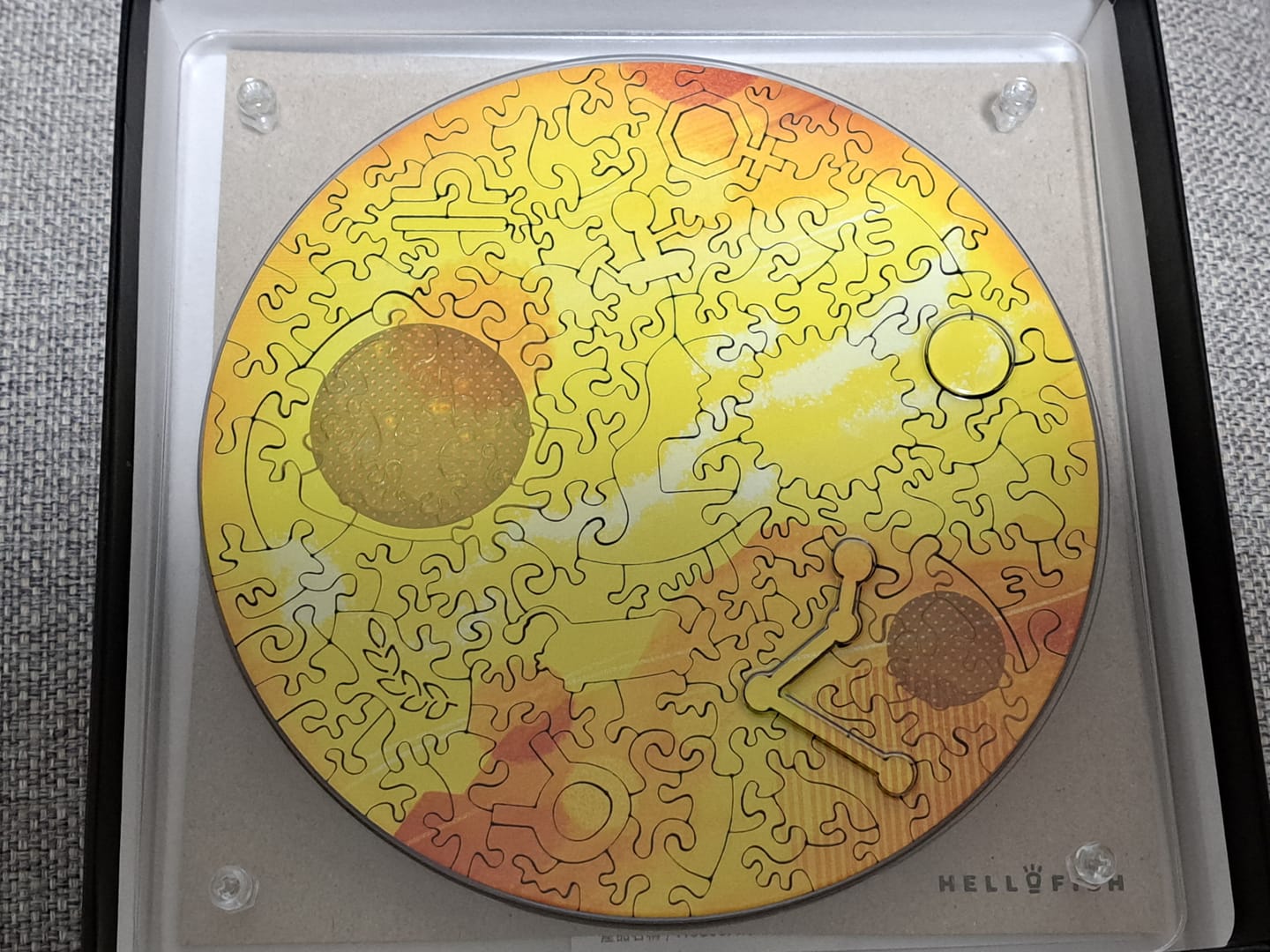 Customer photo review of 【６月入庫分予約】宇宙の破片 VENUS 金星と専用フレームセット