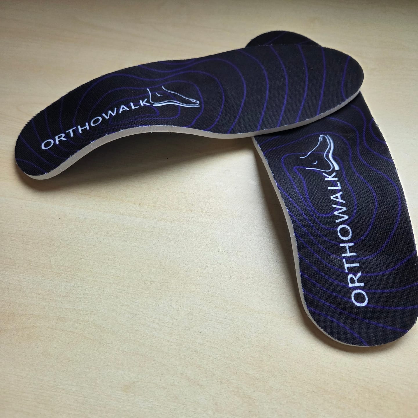 Customer photo review of OrthoWalk Premium Orthopedic Insoles