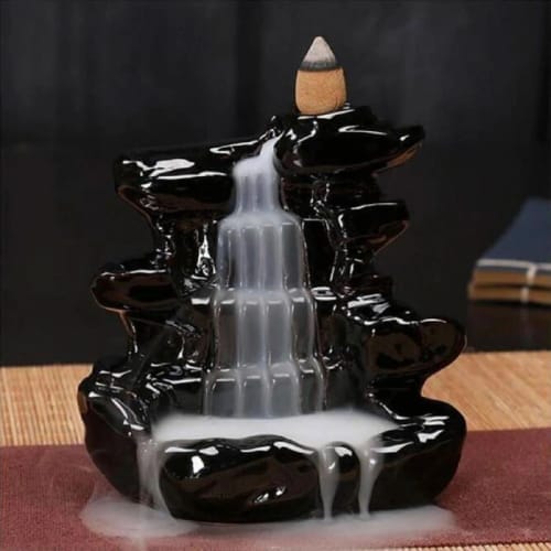 Customer photo review of Obsidian Falls™ Smoke Fountain