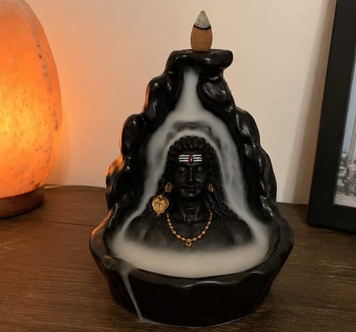 Customer photo review of Aurum Adiyogi™ Smoke Fountain