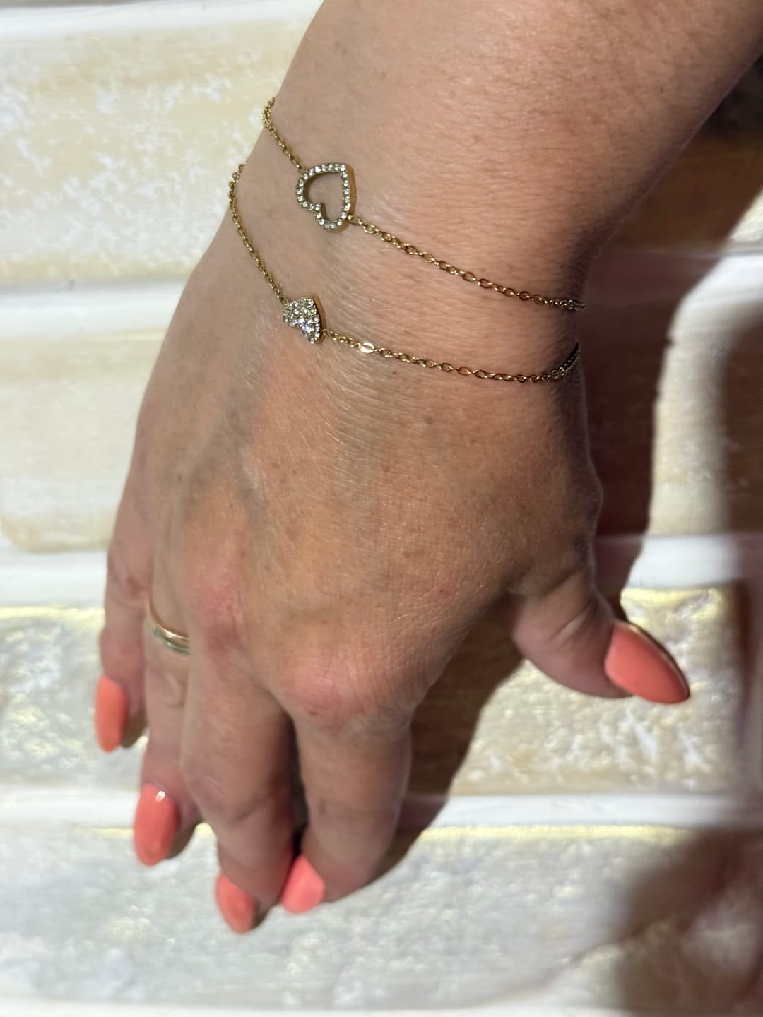 Customer photo review of Ruby Petite Gold Black