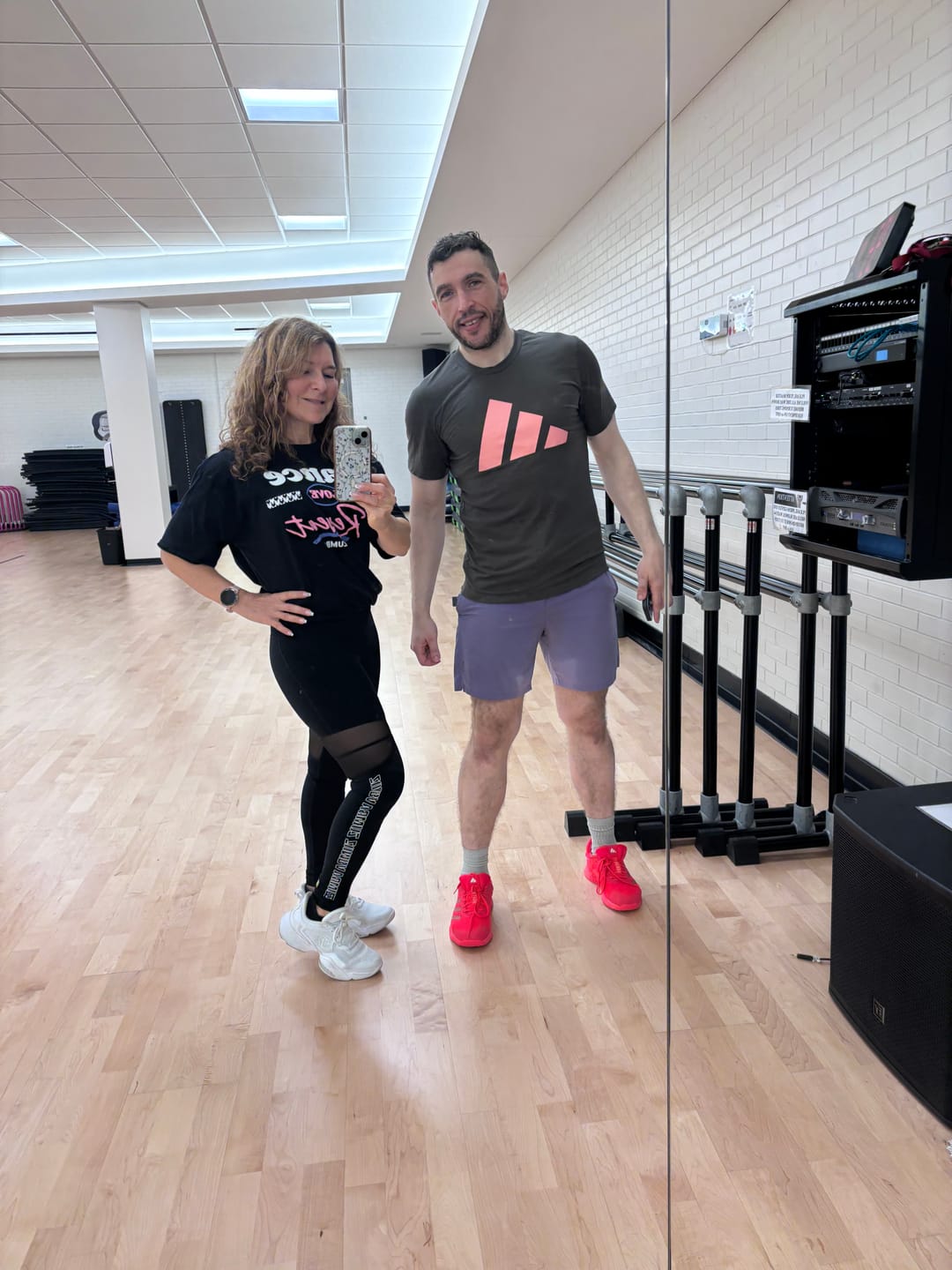 Customer photo review of Zumba Love Men's Oversized Crew Neck Tee