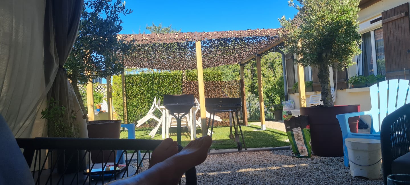 Customer photo review of Filet de camouflage renforcé militaire