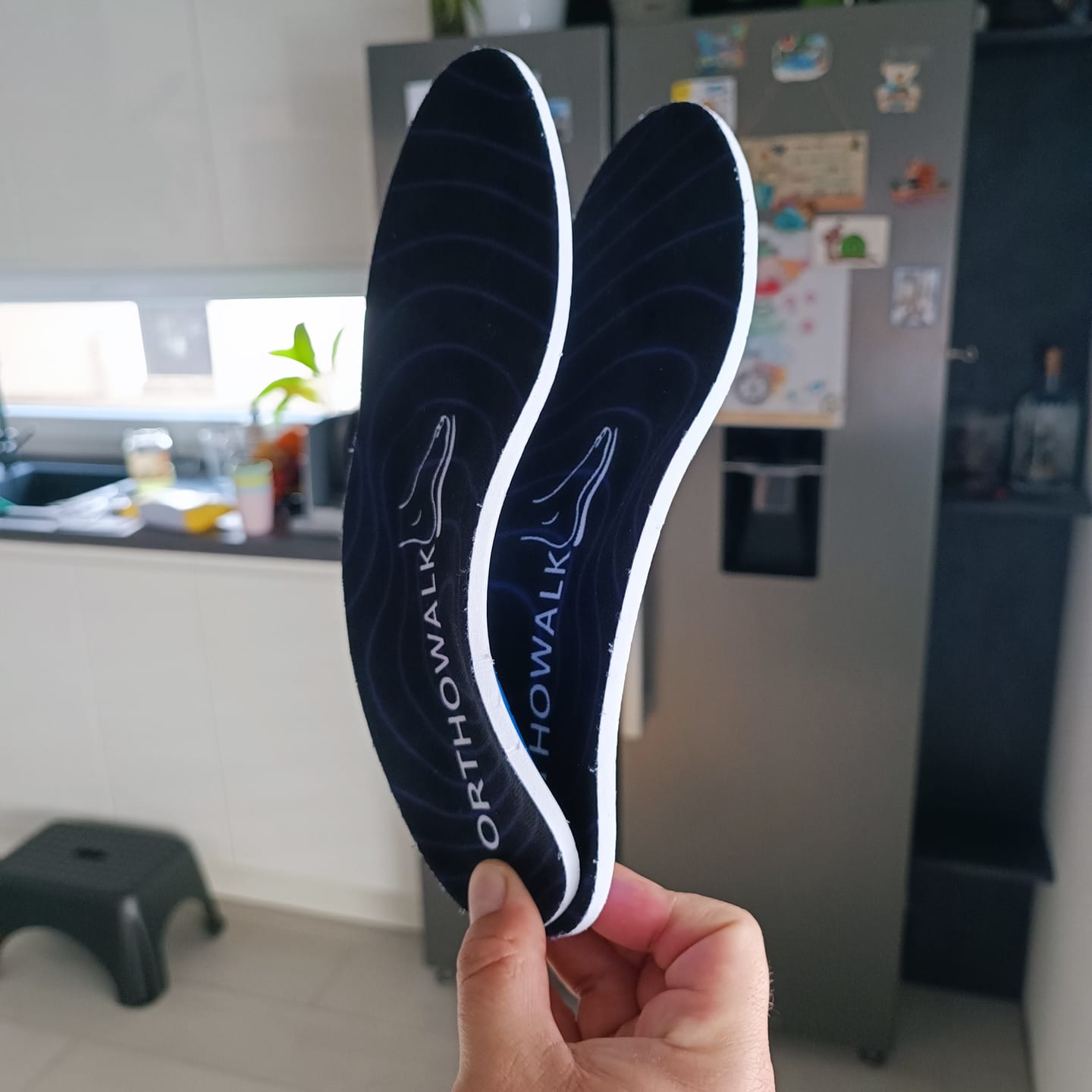 Customer photo review of OrthoWalk Premium Orthopedic Insoles