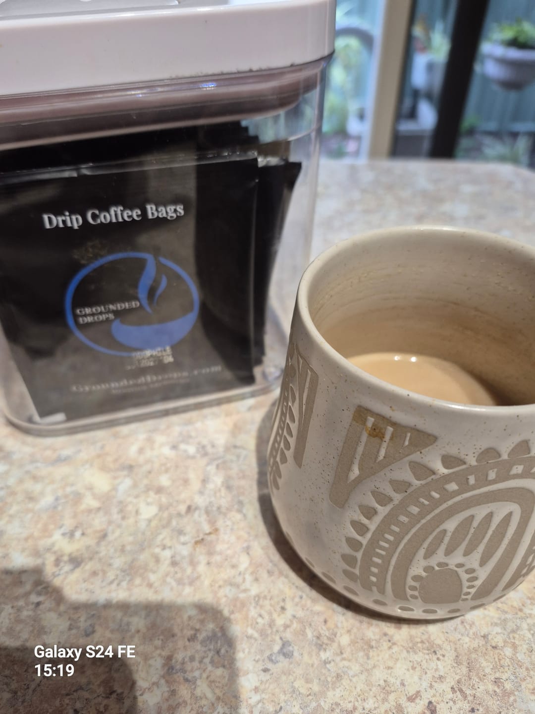 Customer photo review of Drip Coffee Bags - Travel Packs